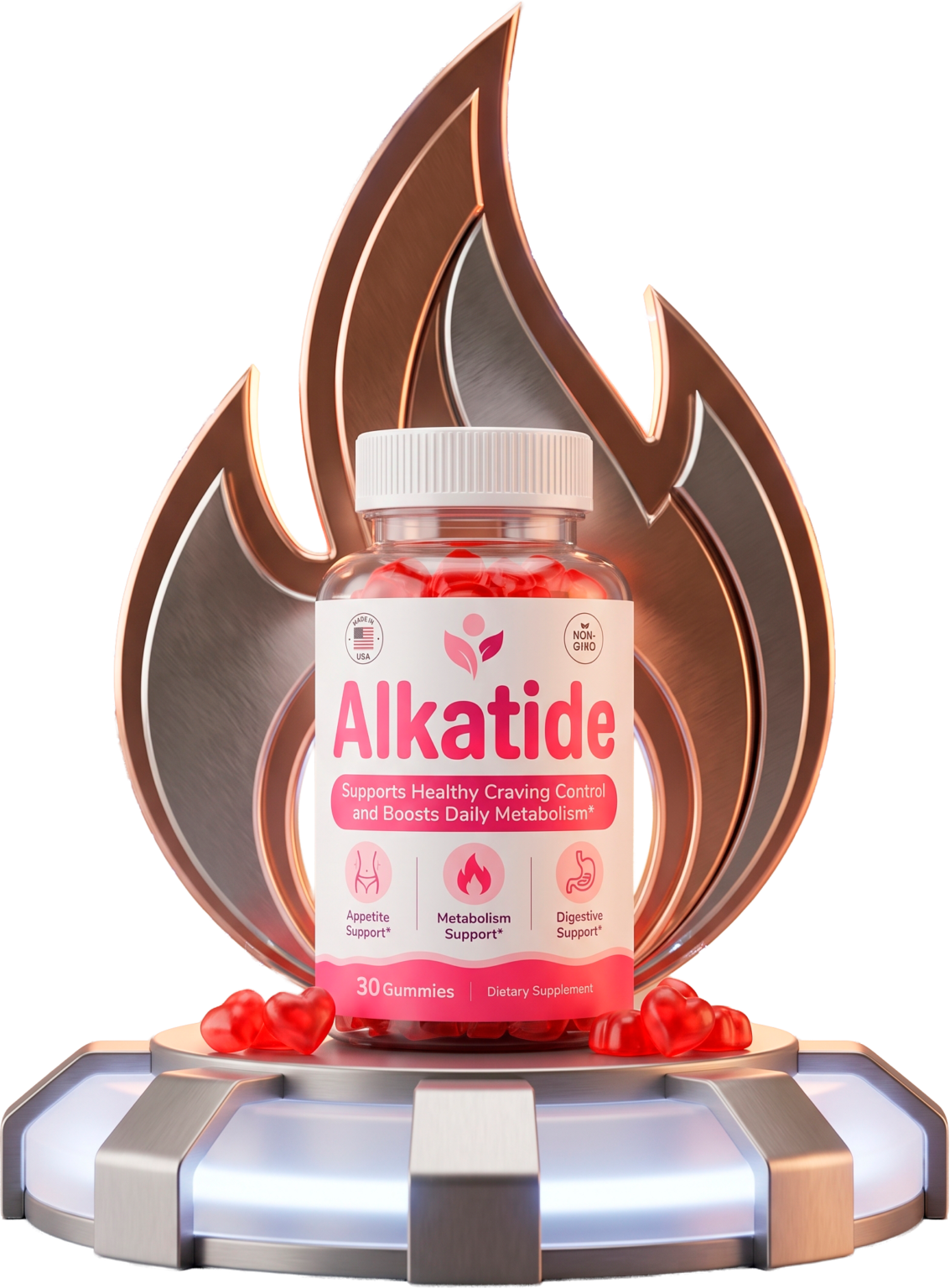 Alkatide Daily Cellular Bio-Alkalinity and Homeostasis Matrix Bottle